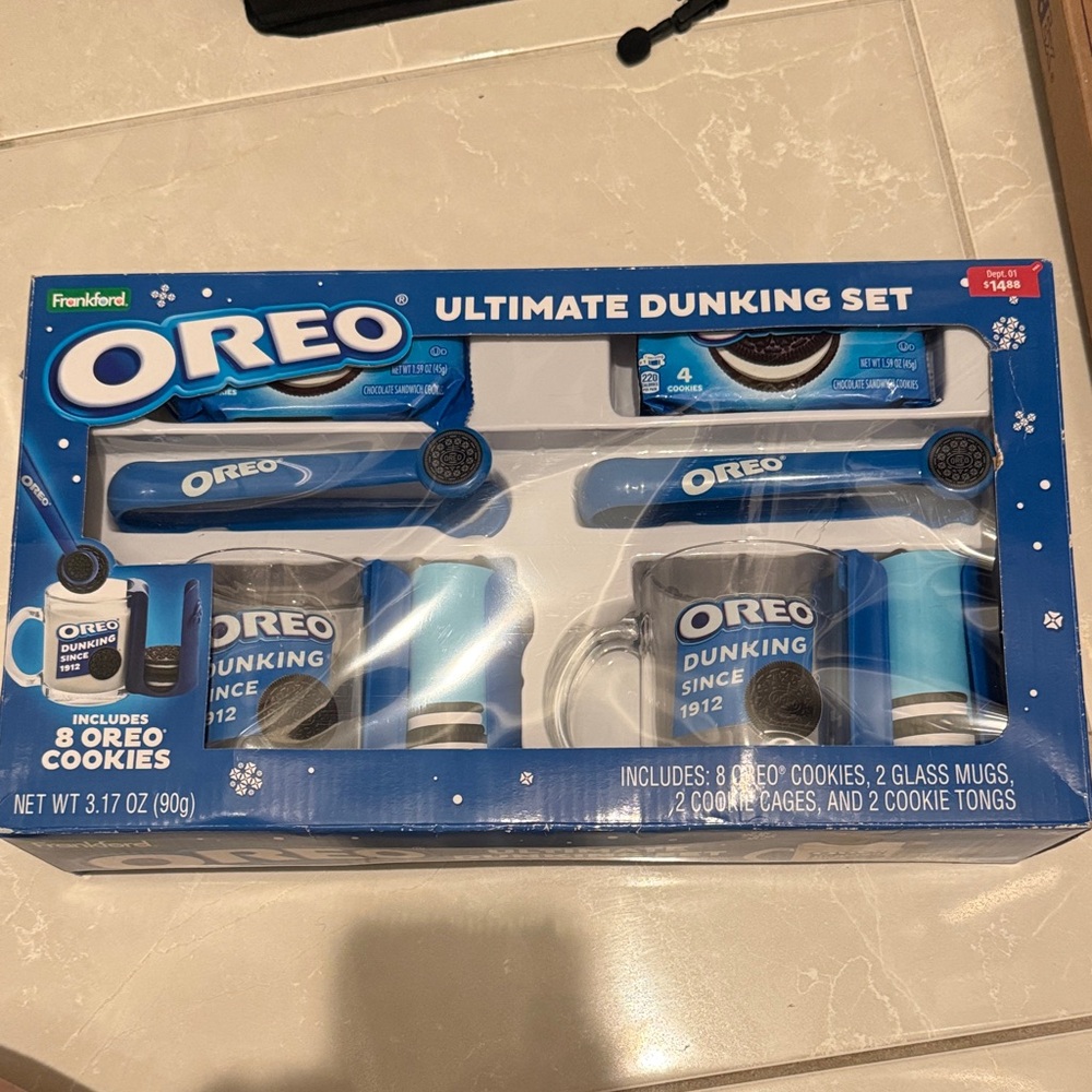 Oreo Ultimate Dunking Set with Blue Accents